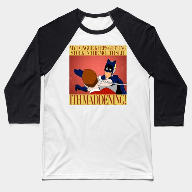 The BAT SLAP Baseball T-Shirt by agrazettidesign